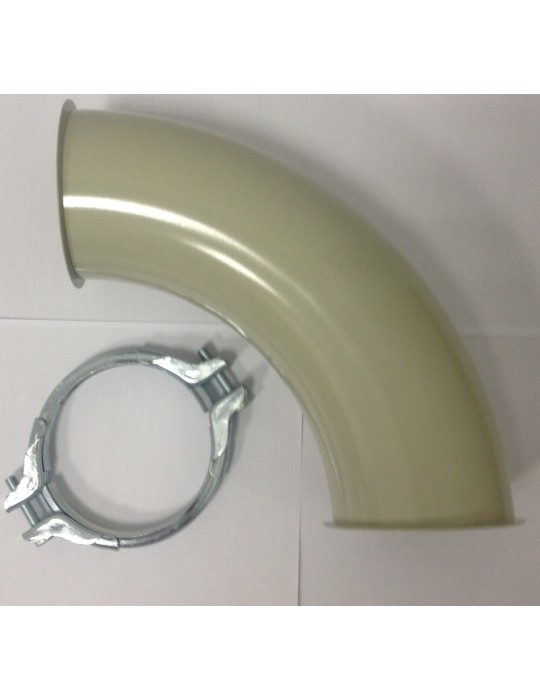 Raccord coudé de tube de remplissage, créer son silo, moderniser son silo, silo pratiquer, accessoire pour silo pas cher