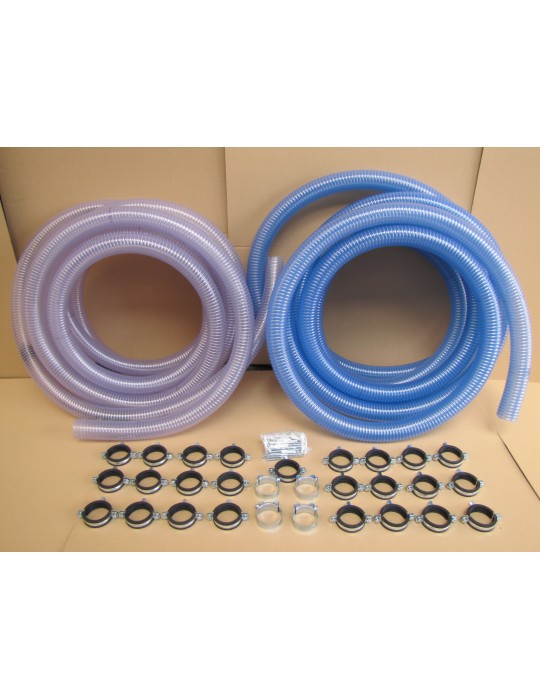 Fixations pour tuyaux pneumatique, colliers, colliers fixation, colliers pour tuyaux, colliers tuyaux aspiration